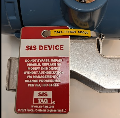 TAG-TITE stainless steel zip tie, 12” long, 3/16" wide - Image 2